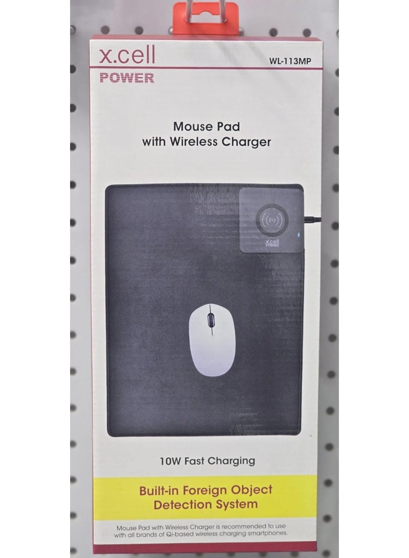 X.Cell Power Mouse pad With Wireless Charger 10 w Fast charger Built Foreign object Detection System - Image 1