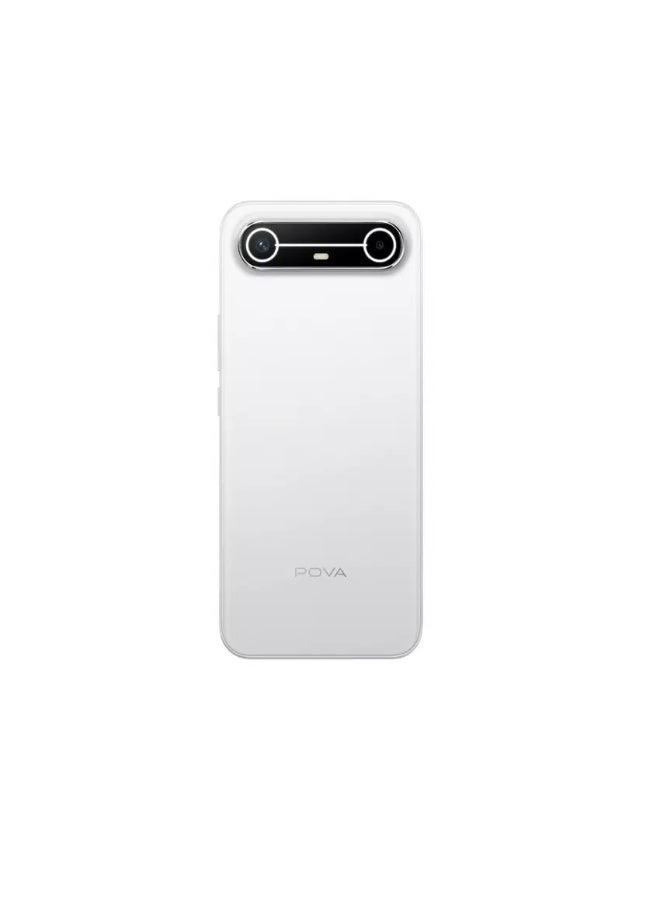 TECNO POVA Slim 5G Dual SIM Slim White 8GB RAM 256GB 5G - With Free Gifts KSA Style Phone Case , 3 Years 50GB Cloud Storage and 400 Days Screen Warranty - Image 5