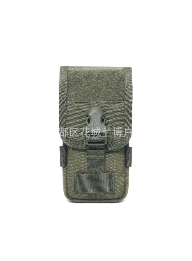 Generic Double-layer Outdoor Camouflage Tactical Edc Waist Bag Nylon Coin Purse Lb-14 Mobile Phone Bag Multi-purpose Utility Pouch-Color:CP-Capacity:Below 20L - Image 4