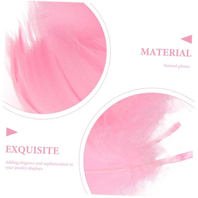 15 Pcs Decorative Plume Props For Cosmetic Jewelry Makeup Photography Display - Image 4