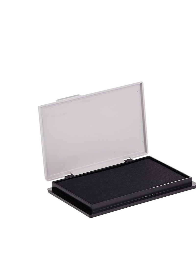 Pelikan Pelikan 315259 11 cm Length x 7 Width Plastic Case Stamp Pad, Black, Black  - Image 2