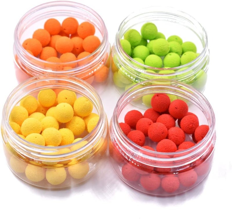 30pcs 12mm Smell Carp Fishing Bait Boilies Eggs / 4 Flavors Floating Ball Beads Feeder Artificial Carp Baits Lure