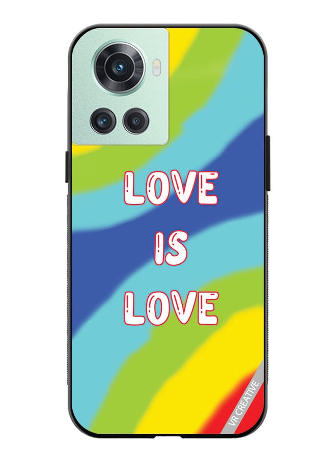 Protective Case Cover For OnePlus 10R Multicolour Design