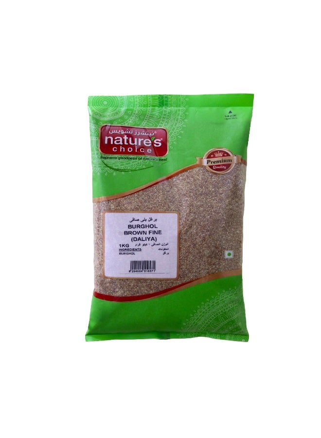 Nature's Choice برغل بني ناعم (دالية)، 1 كجم - Image 1