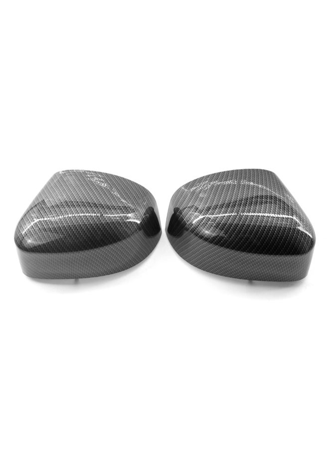 2pcs Side Mirror Cover Rearview Mirror Housing Replacement for Ford Focus 2012-2014 BM51 17K748 AA  BM51 17K747 AA - Image 1