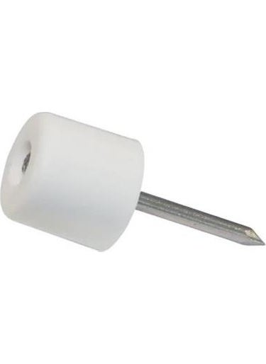 İlka - Lux Nailed Shelf Pin White 100 Piece Pack - Image 1