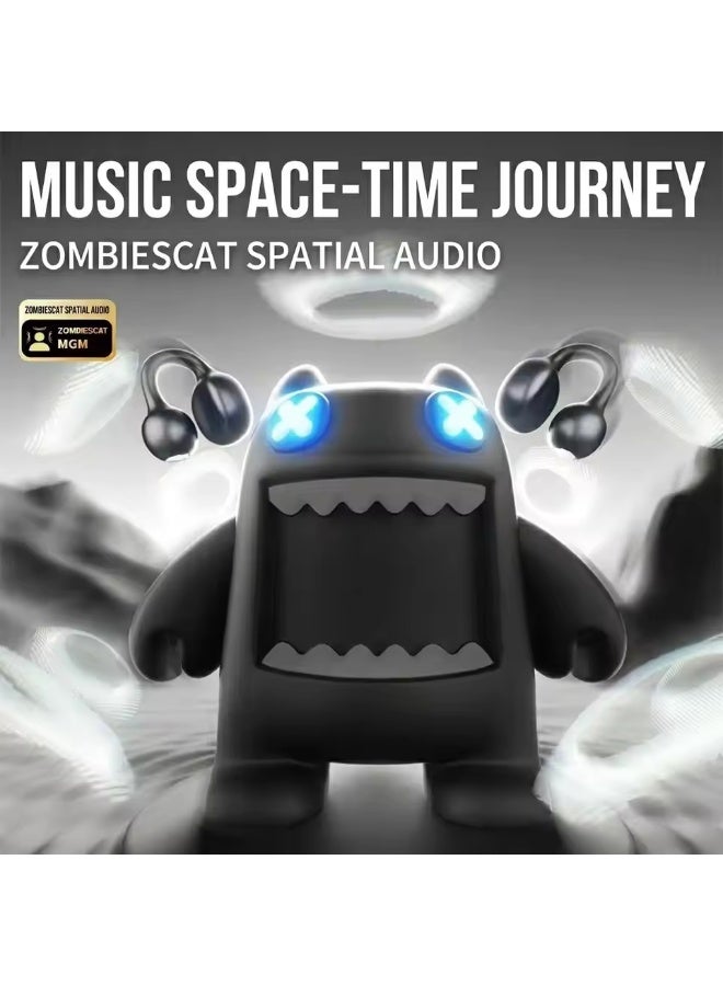 ZOMBIESCAT B16 Open Ear Wireless Earphones Clip-On Bluetooth 6.0 Earbuds Sport Headphones with Mic LED Display Low Latency - Image 2