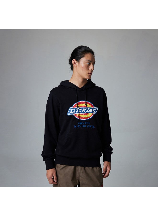Dickies Spring/summer Casual Hand-drawn Logo Print Terry Sweatshirt - Image 4