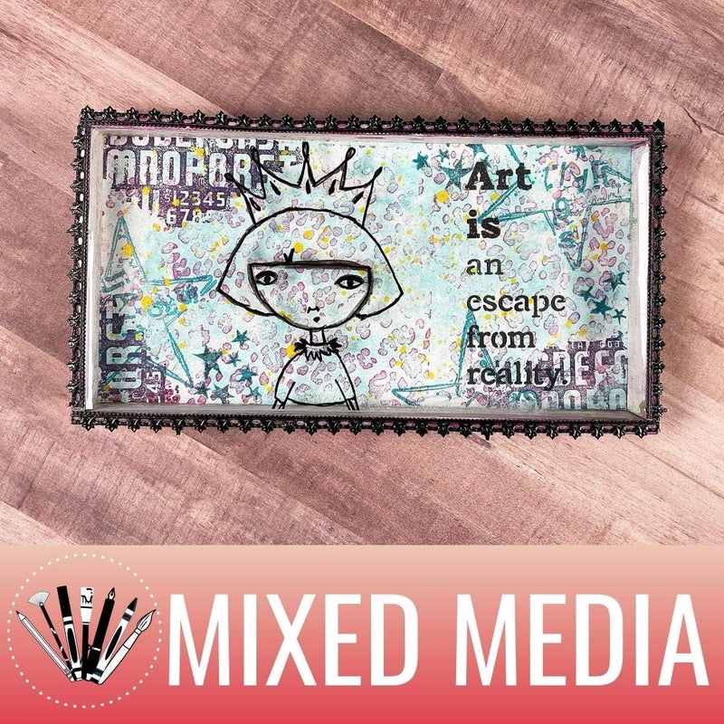 Grafix Dura-Lar Wet Media Film, 9 x 12 Inches, 12 Sheets, Coated for Water-Based Mediums - Image 3