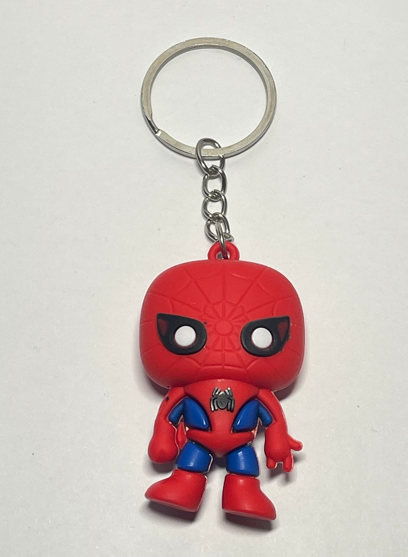 Generic Distinctive cartoon keychain distinctive accessory keychain with  Marvel Spider Man character design that fits with car keys wallet and bag wonderful and beautiful gift - Image 4