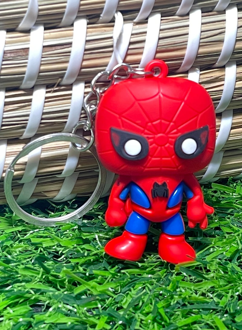 Generic Distinctive cartoon keychain distinctive accessory keychain with  Marvel Spider Man character design that fits with car keys wallet and bag wonderful and beautiful gift - Image 3