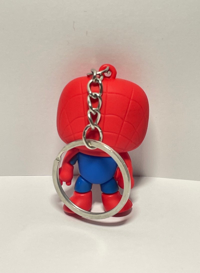 Generic Distinctive cartoon keychain distinctive accessory keychain with  Marvel Spider Man character design that fits with car keys wallet and bag wonderful and beautiful gift - Image 2