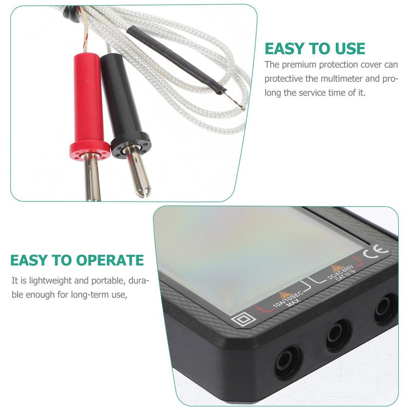 620A Auto Ranging Digital Multimeter with 4 7 Inch Large LCD Screen Voltage Current Tester - Image 4