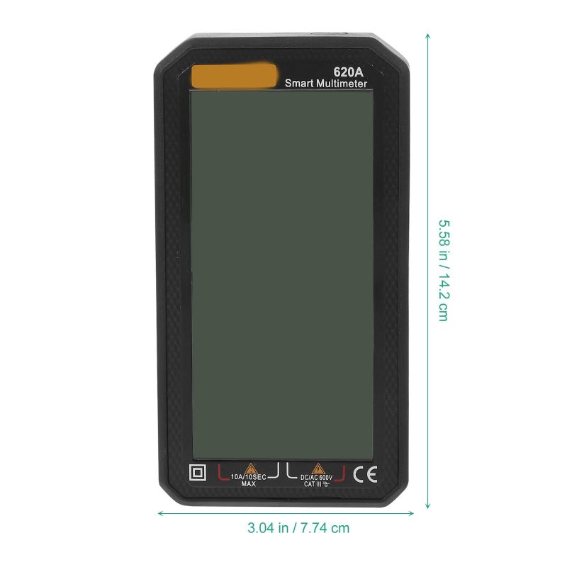 620A Auto Ranging Digital Multimeter with 4 7 Inch Large LCD Screen Voltage Current Tester - Image 3