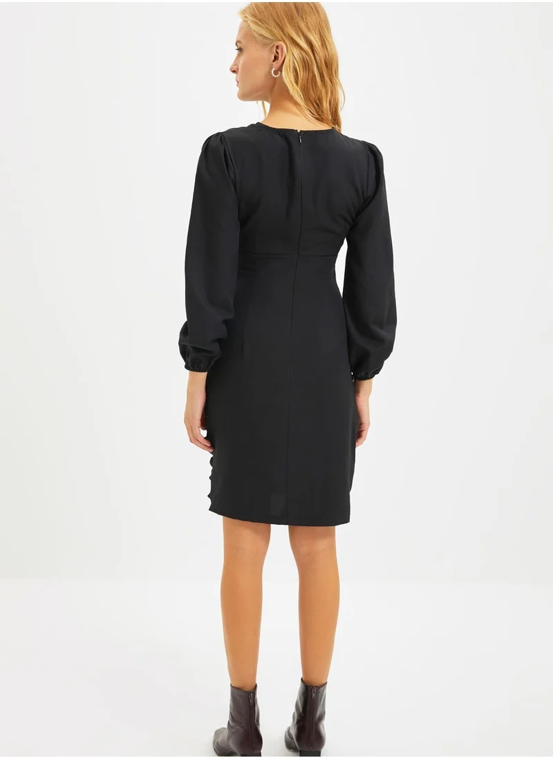trendyol Ruched Bodycon Dress