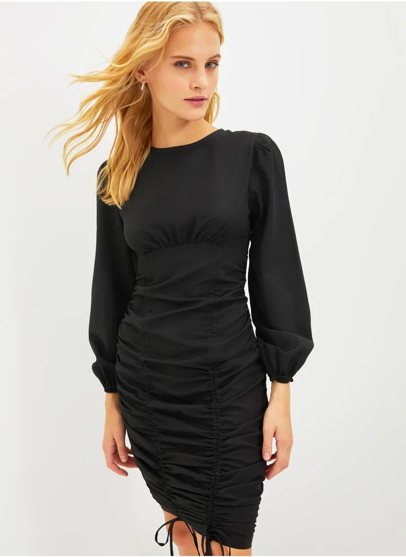 trendyol Ruched Bodycon Dress
