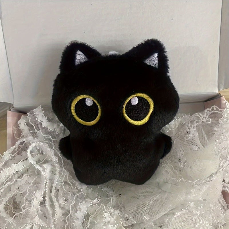 6 Black Cats Cute Big Eyed Interactive Toy Pet Play Exercise Fun Companion - Image 4