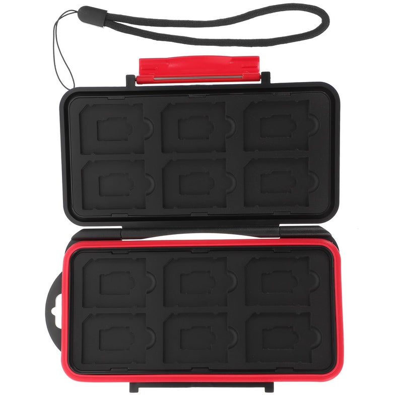 Waterproof Shockproof Memory Card Storage Case Holder for Micro SD and Standard SD Cards - Image 2