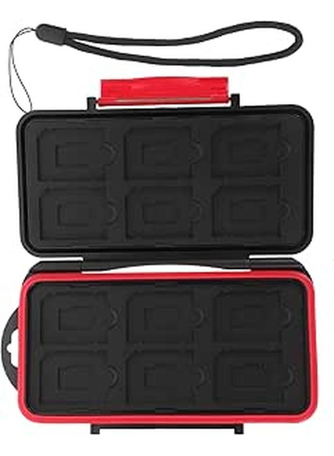 Waterproof Shockproof Memory Card Storage Case Holder for Micro SD and Standard SD Cards - Image 1