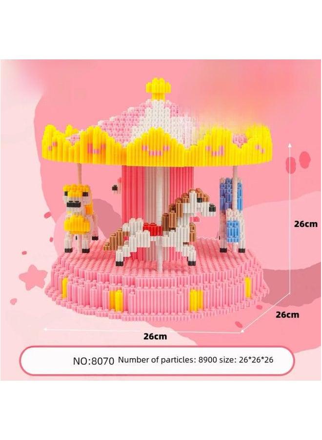 Toy/puzzle Category Building Blocks/figurines Subcategory Construction Toys Age Range Years Gender Unisex Material Plastic Theme-Color:8091 Backpack Wear Road - Image 5