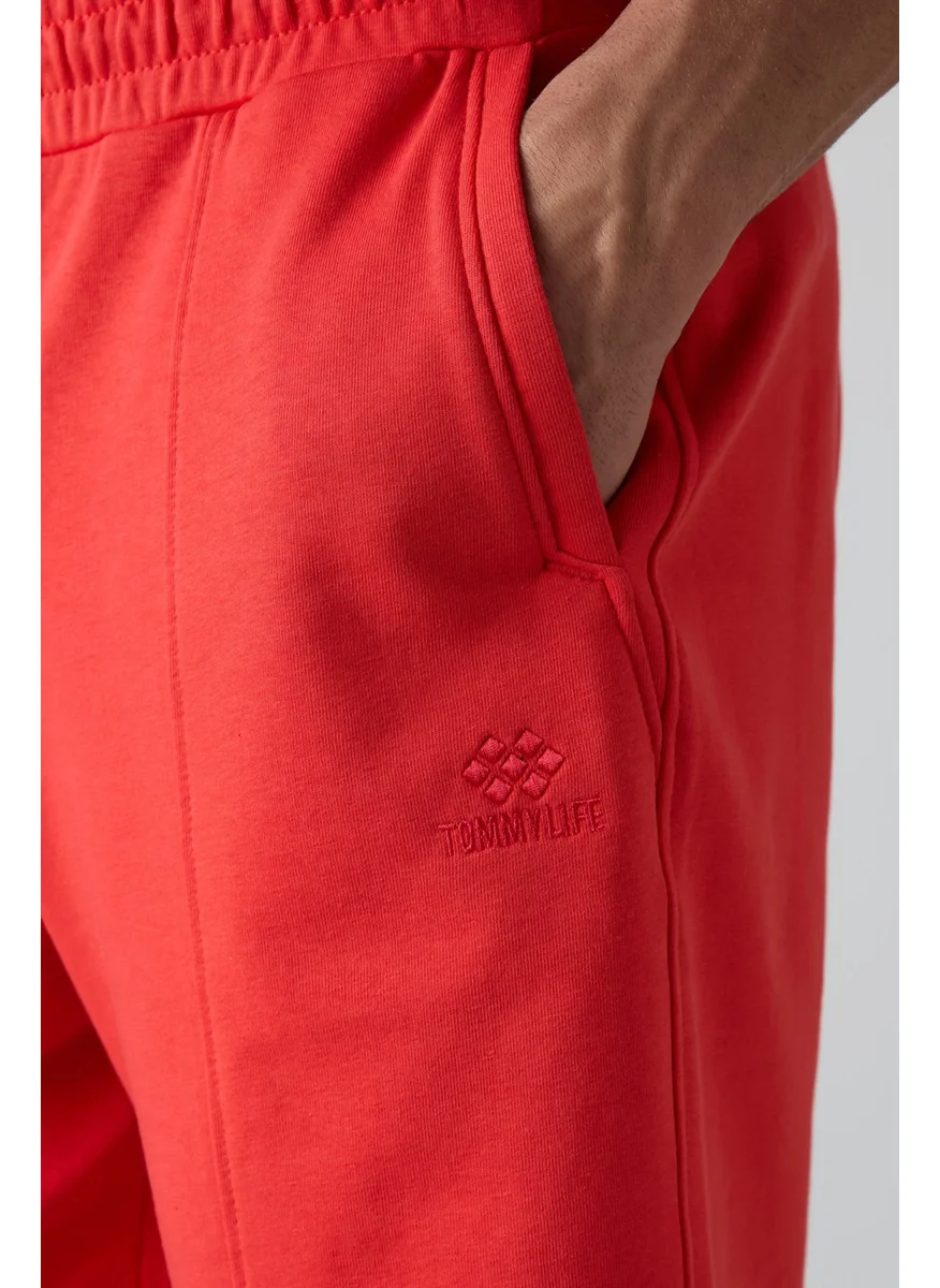 تومي لايف Fiesta Cotton Thick Soft Texture Comfort Fit Basic Men's Shorts - 81261