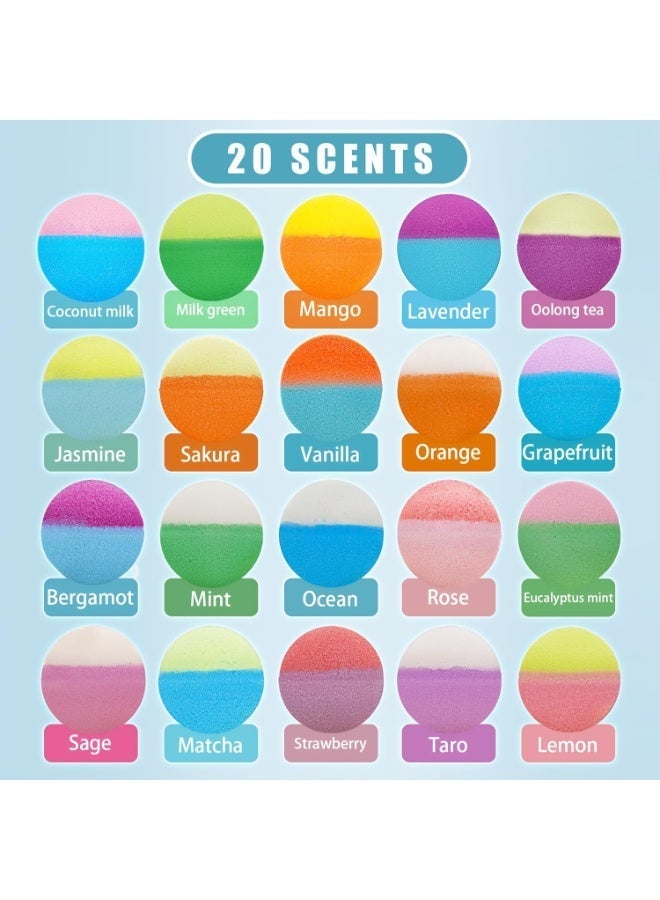 Baby Bath Fizzers - Colorful Bath Fizzers Set to Moisturize Your Baby's Skin and Make Bath Time Fun and Safe (3 Pieces) Assorted Colors - Image 4