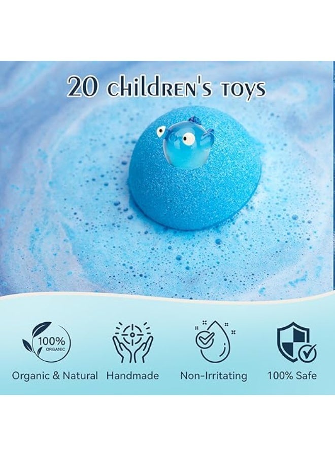 Baby Bath Fizzers - Colorful Bath Fizzers Set to Moisturize Your Baby's Skin and Make Bath Time Fun and Safe (3 Pieces) Assorted Colors - Image 5