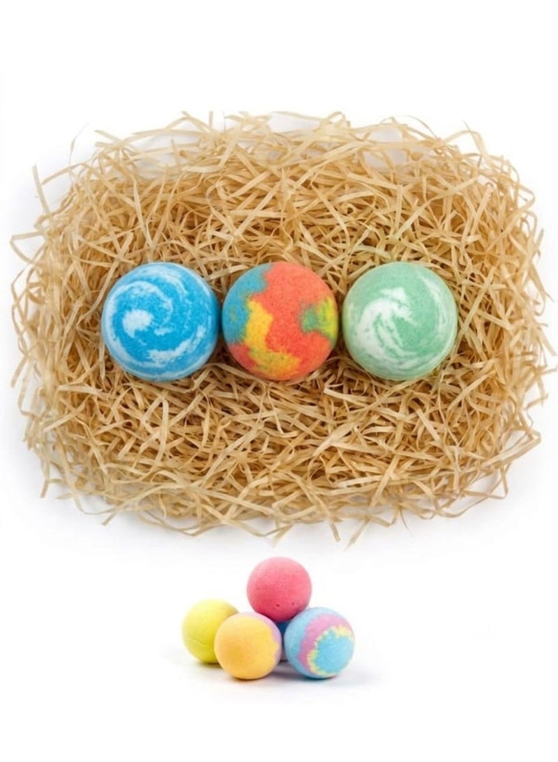 Baby Bath Fizzers - Colorful Bath Fizzers Set to Moisturize Your Baby's Skin and Make Bath Time Fun and Safe (3 Pieces) Assorted Colors - Image 2