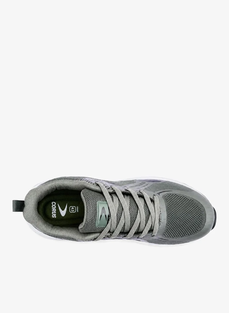 Corus Sprint Fitness sports shoe - lightweight, Breathable Mesh, Cushioned Sole - athletic Sports.