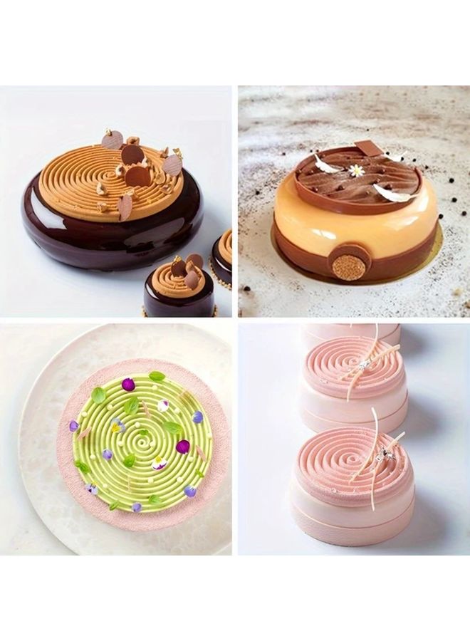 White 2 Cavity Non Stick Silicone Baking Mold Kiwi Design Easy Release Reusable - Image 5