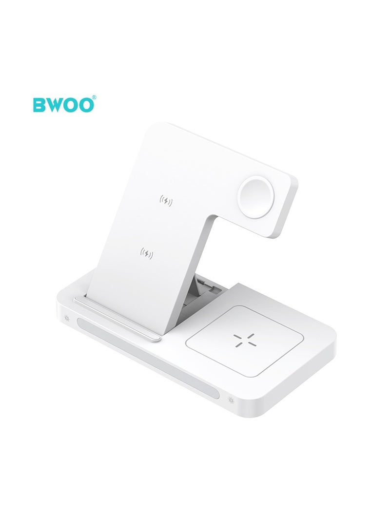 BWOO 3 In 1 Foldable Wireless Charger - Image 1