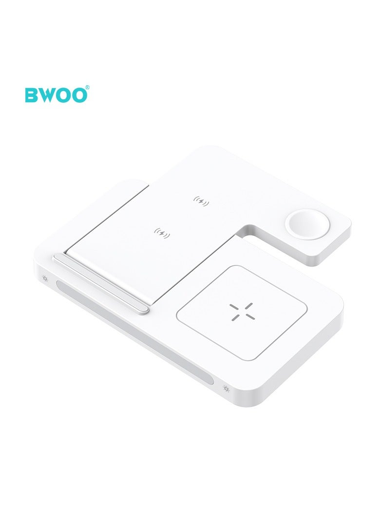 BWOO 3 In 1 Foldable Wireless Charger - Image 2