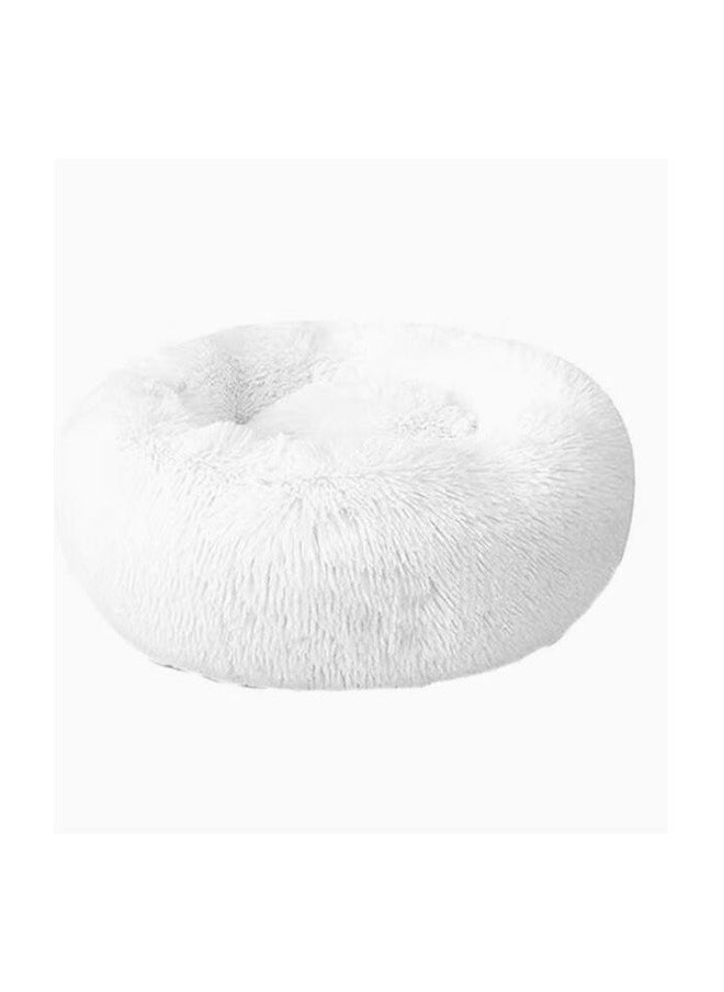 Yolu - Comfortable Soft Plush Pet Cushion, Washable Anti Anxiety Dog Cat Round Bed - Image 1