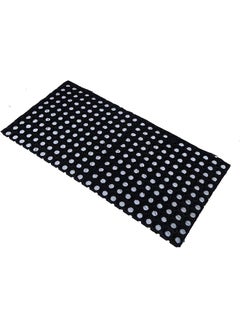 Kuber Industries Large Front Door Mat Entrance Floor Mat Thick Rubber Doormat For Offices Hotel Restaurant Home Black  - Image 3