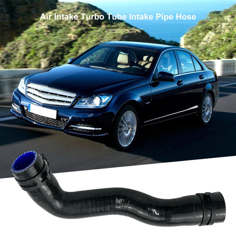 AUGREX Air Intake Turbo Tube, Turbochagrer Intake Pipe Hose for Mercedes-Benz W172 SLK200 SLK250, W204 C180 C200 C250, W212 E200 E250 E250 M271 Engine, 2710901629 2710901729 2710902029 2711801819 2710901929  - Image 3
