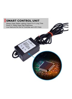 واي آند دي مصباح ستروب وامض LED DRL من 4 قطع مع نظام التحكم عن بُعد اللاسلكي  - Image 4