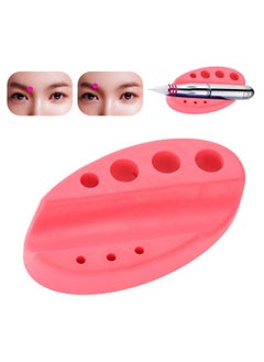 Semme Ink Holder,4Colors Oval Silicone Permanent Microblading Pigment Cup Stand Ink Holder()  - Image 1