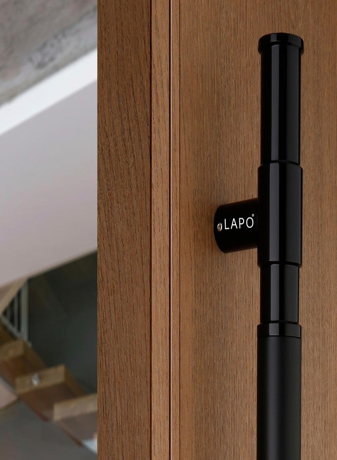 LAPO 30 Inch Premium Stainless Steel Door Handle for Main Door Black Finish Pull Handle | Hole to Hole Size 24 Inch | 3 Years Warranty - Pack of 1 - Image 5