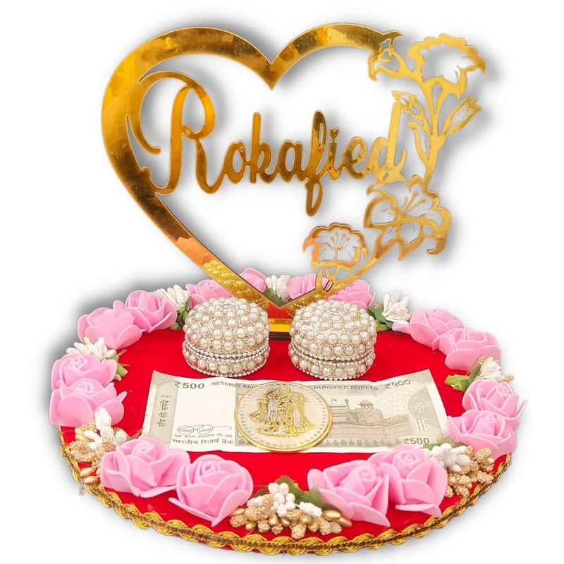Unique Palette طبق ركا الجميل الفريد لحفل الزفاف والخطوبة - Image 1