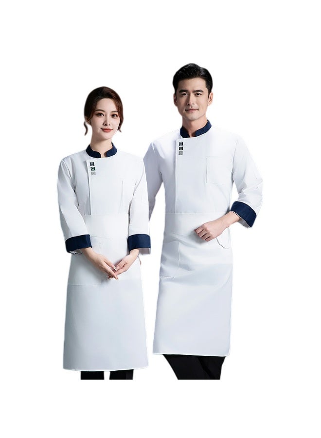 KUYING New Chef Workwear Top+Apron Set - Image 1