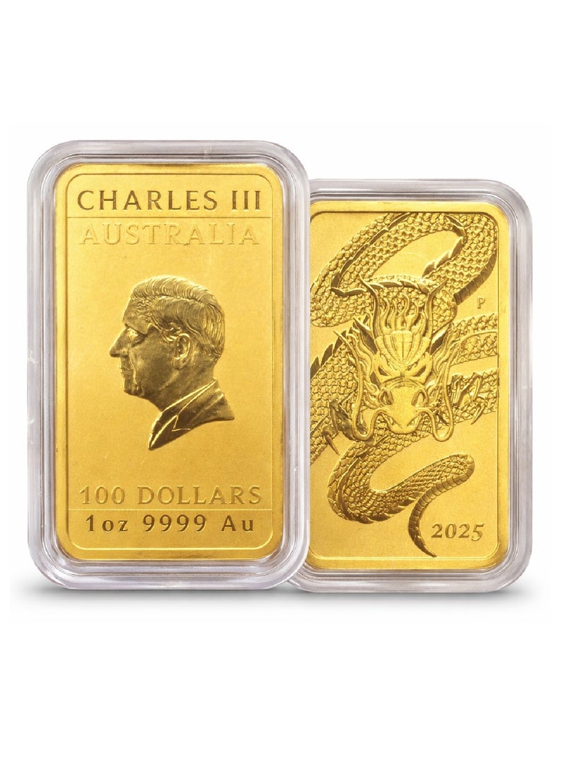 Perth Mint Australian Dragon Gold Coin 1 Oz (31.10g) 999.9 Fine Gold – Perth Mint | Sealed | Guru Jewellers Exclusive Collectors Edition - Image 1