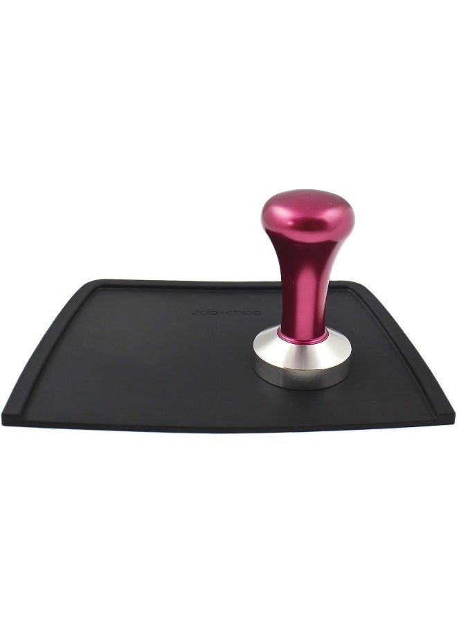 Zoie + Chloe Silicone Coffee Tamping Mat - Espresso Tamper Mat  - Image 4