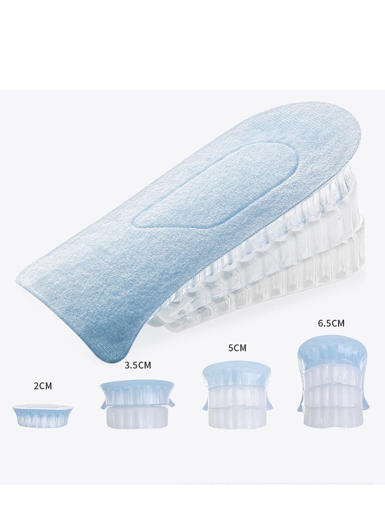 Strong Shock-Absorbing Can Be Stacked With Invisible Heightening Pads, 4 Layers Of Gray - Image 2