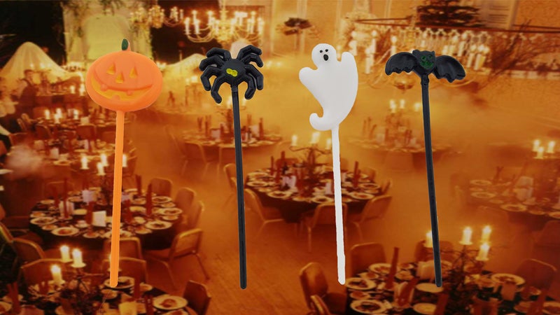 Dondor Spooky Halloween Food Topper Picks, 72 Piece Party Pack (1 Pack) - Image 3