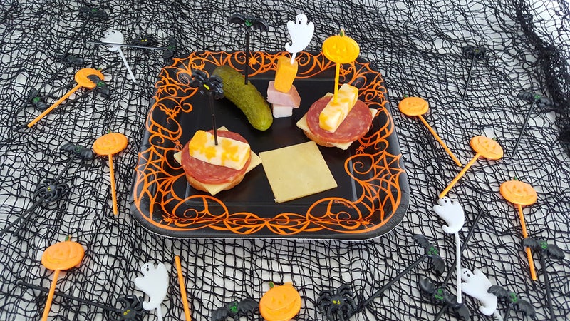 Dondor Spooky Halloween Food Topper Picks, 72 Piece Party Pack (1 Pack) - Image 5