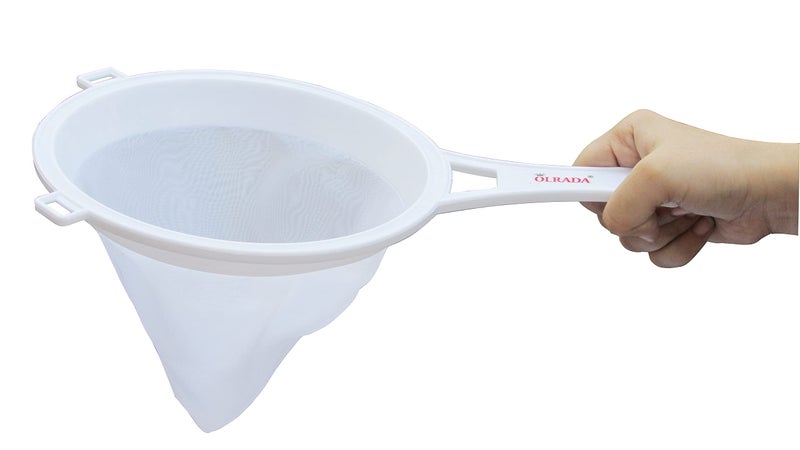 Olrada Nylon Mesh Strainer Food Yogurt Mesh Sieve Mesh Colander with Handle 13.5inch Pack of 1pcs - Image 3
