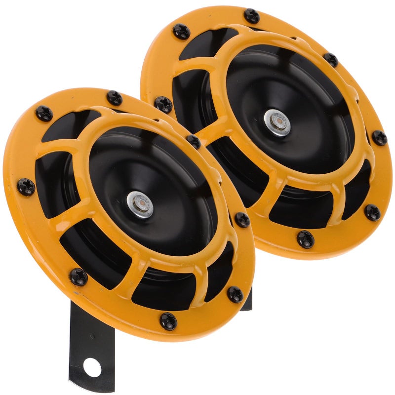 Waterproof Motorcycle Horn Pair 12V High Low Tone Electric Scooter Speaker - Image 2