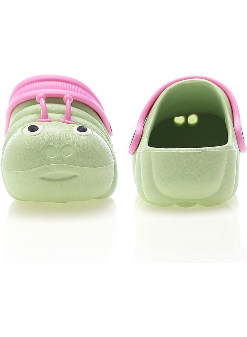 MiniMe Baby Boy EVA Foam Sandals | 5 Years | Green & Yellow | EVA Foam & Flexible Strap | Bug Design | Lightweight & Breathable | Easy Slip-On & Adjustable Heel Strap | Non-Slip Durable Sole - Image 3