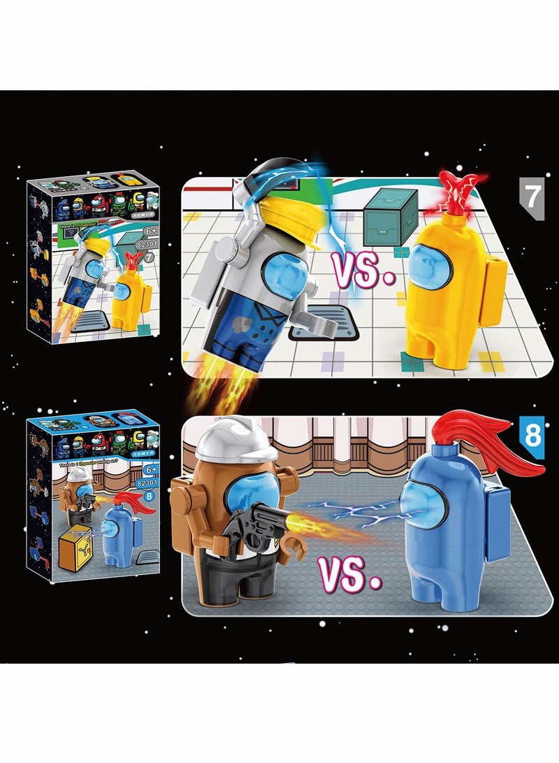16 Pcs Among Us Building Block Doll  - Image 4