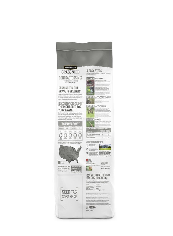 Pennington Contractors Grass Seed Mix Central 7 lb - Image 2